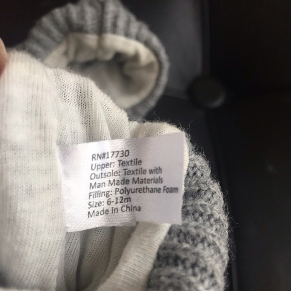 Gray slippers - Picture 4 of 4